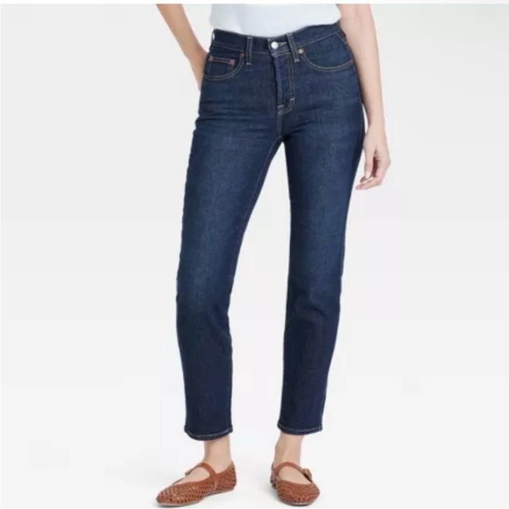 Universal Thread Mid-Rise 80s Slim Fit Jeans Dark Wash